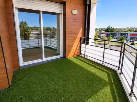 toulouse croix daurade t3 avec terrasse + parking sous-sol