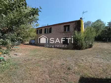 ensemble immobilier maison + appartements + terrain