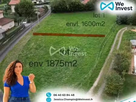 vente terrain à batir 3475 m² à cabanac-cazaux (31160)  54 000 €