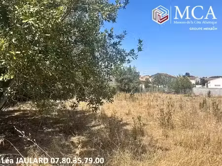 vente terrain 313 m² à nuaillé-d'aunis (17540)  82 000 €