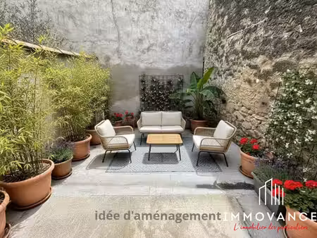 montpellier // gare // studio de 23m2 environ + cour de 19m2 env