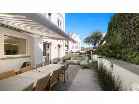 mooi tuinappartement met 3 grote slaapkamers in duinbergen