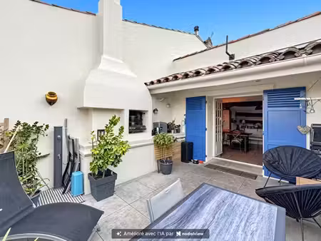 maison de ville 5 pièces de 89.64 m2 en loi carrez + terrasse de 19 m2