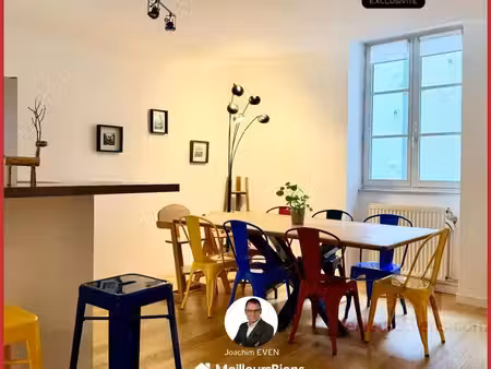 appartement 94 m2 en duplex rénové au centre ville de lons le saunier