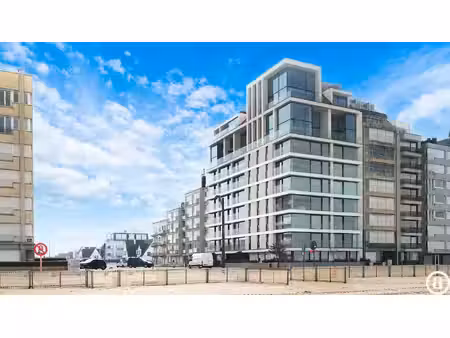 nieuwbouwappartement met lateraal zeezicht in duinbergen
