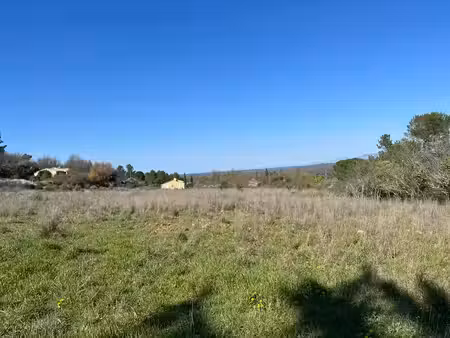 vente terrain neuf 1000m2 montmeyan - 100500 € - surface privée