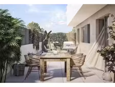 dernier etage - t3 de 65m² + exterieur 13m² aux camoins