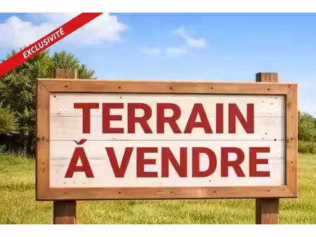 vente terrain à batir 700 m² à pommerit-jaudy (22450)  42 500 €
