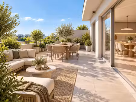 thionville – t3 attique avec terrasse de 21 m²