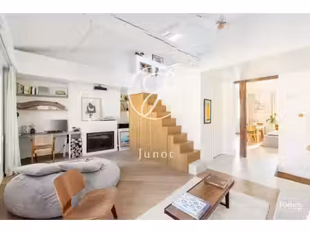 paris 19e - bolivar / colonel fabien - appartement - 3 pièces - 60 10m² carrez - 80 6m² au