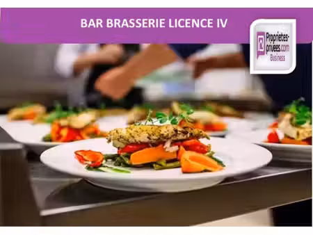 75020 paris : café bar brasserie restaurant 157 m² licence iv & grosse extraction ? pied d