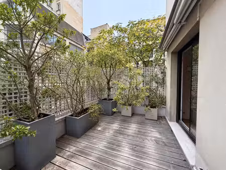 appartement de 33 m² avec une terrasse de 10 m²