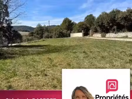 vente terrain 1723 m² à brue-auriac (83119)  212 000 €