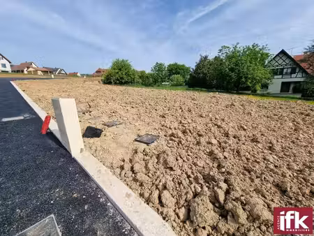 pfaffenheim - terrain de construction