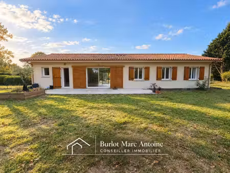 saugnac-et-muret – plain-pied de 2023 – 63 m² d'espaces de vie – 4 chambres