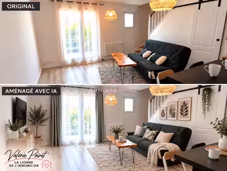 duplex 3 pièces de 61 m² à chaumes-en-brie - dpe c - 2 parkings