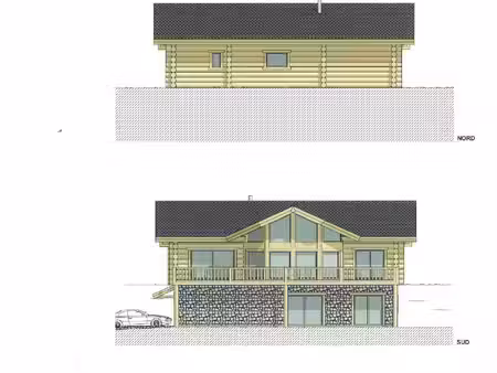 proche centre font-romeu - projet chalet neuf en fustes haut de gamme