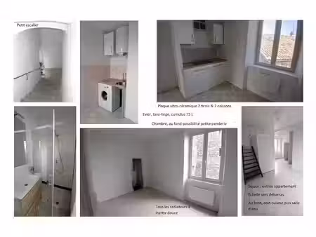 location appartement 2 pièces 37 m² à aubenas (07200)  495 €
