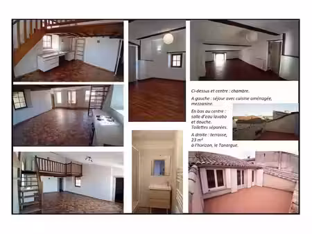 location appartement 3 pièces 74 m² à aubenas (07200)  695 €