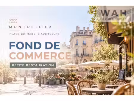 montpellier écusson fonds de commerce petite restauration