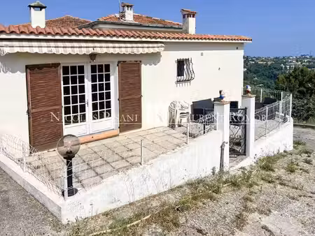 a vendre a nice - quartier bellet - vue mer - batisse a renove