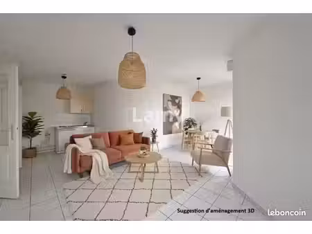 appartement 2 pièces 39 m²