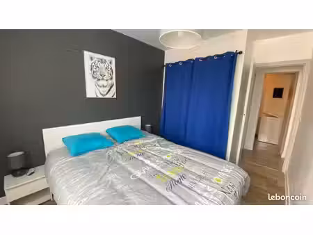 appartement meublé t2 avec balcon et cave