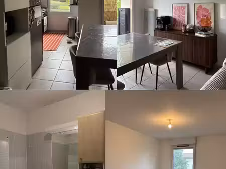 à louer – appartement t2 avec parking  résidence avec piscine – l’isle-d’abeau