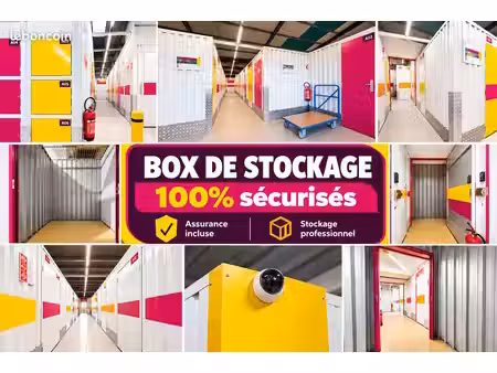 box à louer - garde meuble / lille / 3 m²