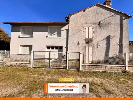 maison à vendre 6 pièces bellac (87)