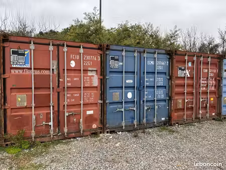 container 20 pieds box stockage toulouse lalande sesquieres