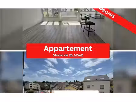 appartement antony 25.62 m² t-1 à vendre  163 000 €