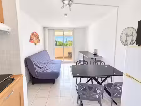 location meublée appartement 1 pièce 25.26 m² à le cap d'agde (34300)  530 €