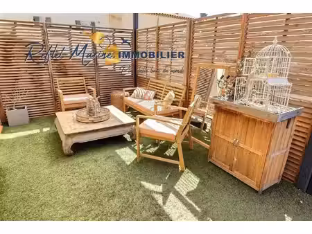 a saint cyr sur mer beau t2 meublé avec terrasse de 21 m2 de
