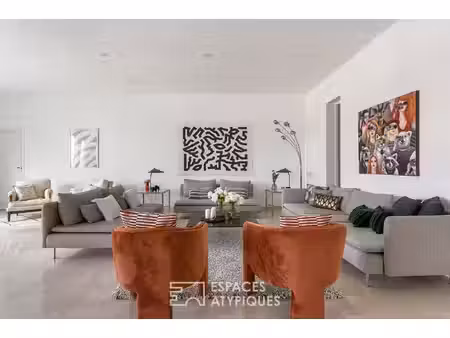 appartement familial face au parc en dernier etage