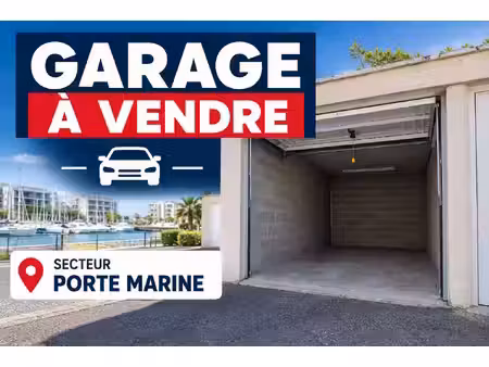 porte marine - garage securise de 12.25m2