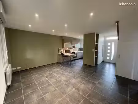 maison de ville avec jardin rénovée