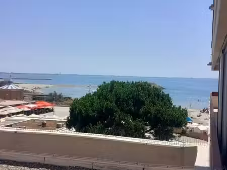appartement studio terrasse vue mer meublé