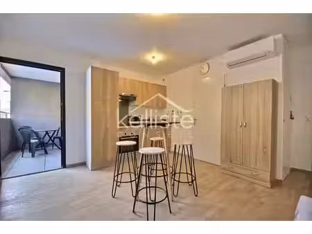 appartement et parking - 1 pièce - 23 8m²