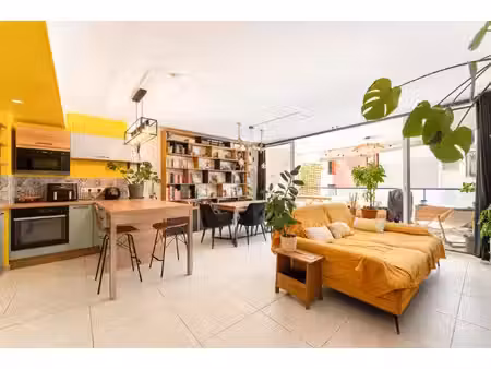 marseille 6e t3 de 73m2 - terrasse plein sud  balcon et de