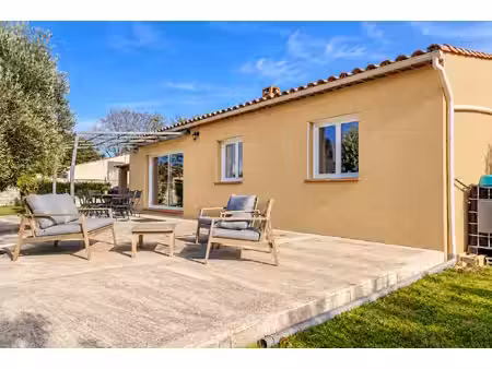 maison récente de 97m² de plain-pied - terrain 1 000 m² - environnement calme