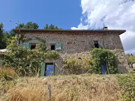 maison en pierres avec gîte sur 2500 m2 de terrain