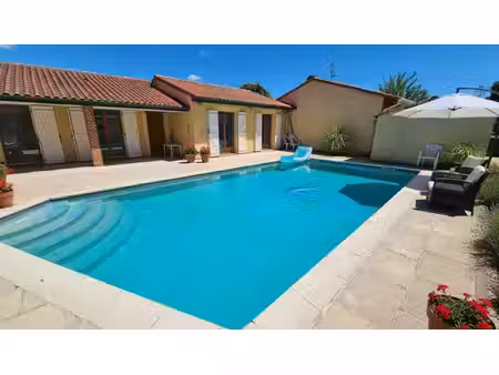 maison de plain pied avec piscine blagnac