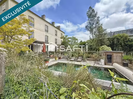 à vendre – maison de maître avec piscine dependances verger et parc – proximite caennaise