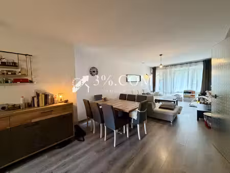 3%.com - exclusivité à neudorf (rue de saint dié) bel appartement 3 pièces de 83 m²  1 cav