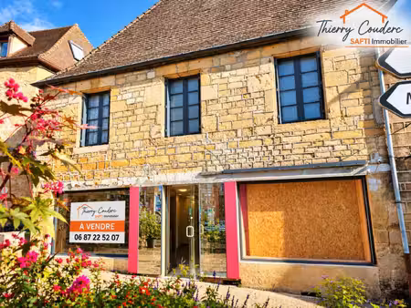 immeuble en pierre avec local commercial et potentiel d'habitation