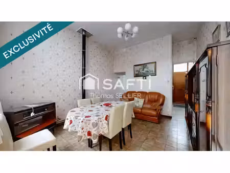 roubaix – maison des années 30 – 4 chambres – un beau potentiel à révéler !