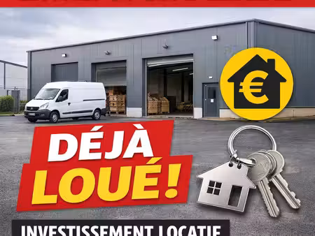 local commercial – entrepôt loué – investissement locatif
