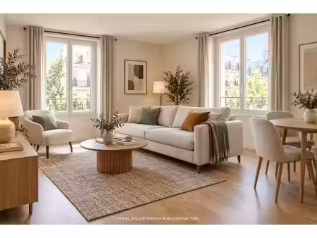 vente appartement 3 pièces 57 m² à clamart (92140)  360 000 €