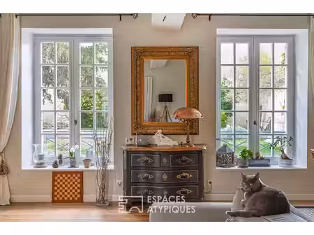 appartement de charme dans une maison de maitre  entouré de son parc de 3.000 m² à andresy